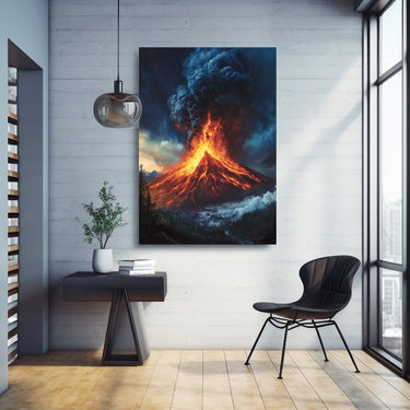 Volcano Canvas